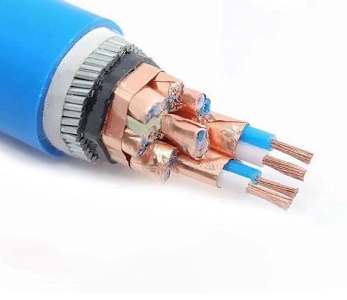 Flame retardant intrinsically safe explosion-proof steel wire wound armored computer cable